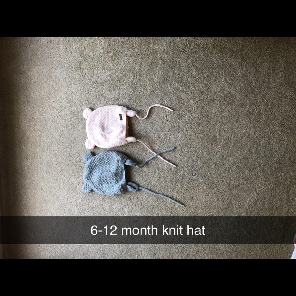 6-12 Month knit hat